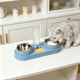 thumbnail image 6 of Qholemyo Multi Purpose 2 In 1 Pet Bowl Pet Food Bowl Food Water Feeding Bowl For Cats And Dogs, 6 of 6