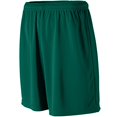 thumbnail image 2 of Wicking Mesh Athletic Shorts M Dark Green, 2 of 2