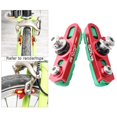thumbnail image 1 of 1 Par de Bloques de Freno DYNWAVEMX Aleación de Aluminio Silencioso Resistente Al Desgast rojo verde, 1 of 8