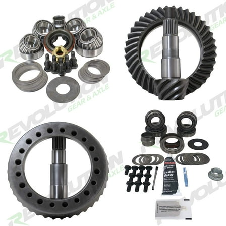 Revolution Gear & Axle 07-18 Jeep Wrangler JK Non-Rubicon Koyo Bearing 4.56 Ratio Gear Package