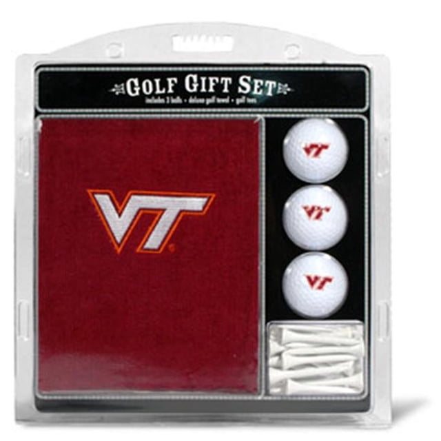 Team Golf Virginia Tech Hokies Embroidered Towel Gift Set