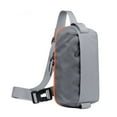 thumbnail image 2 of Fiudx Ofertas de la semana Bolsa de pecho multifunción para hombre, bolso cruzado de gran capacidad, informal, japonés, para deportes de ciclismo, Mochila pequeña, 2 of 7