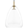thumbnail image 4 of Quoizel Aero 1-Light Aged Brass Pendant Light, 4 of 10