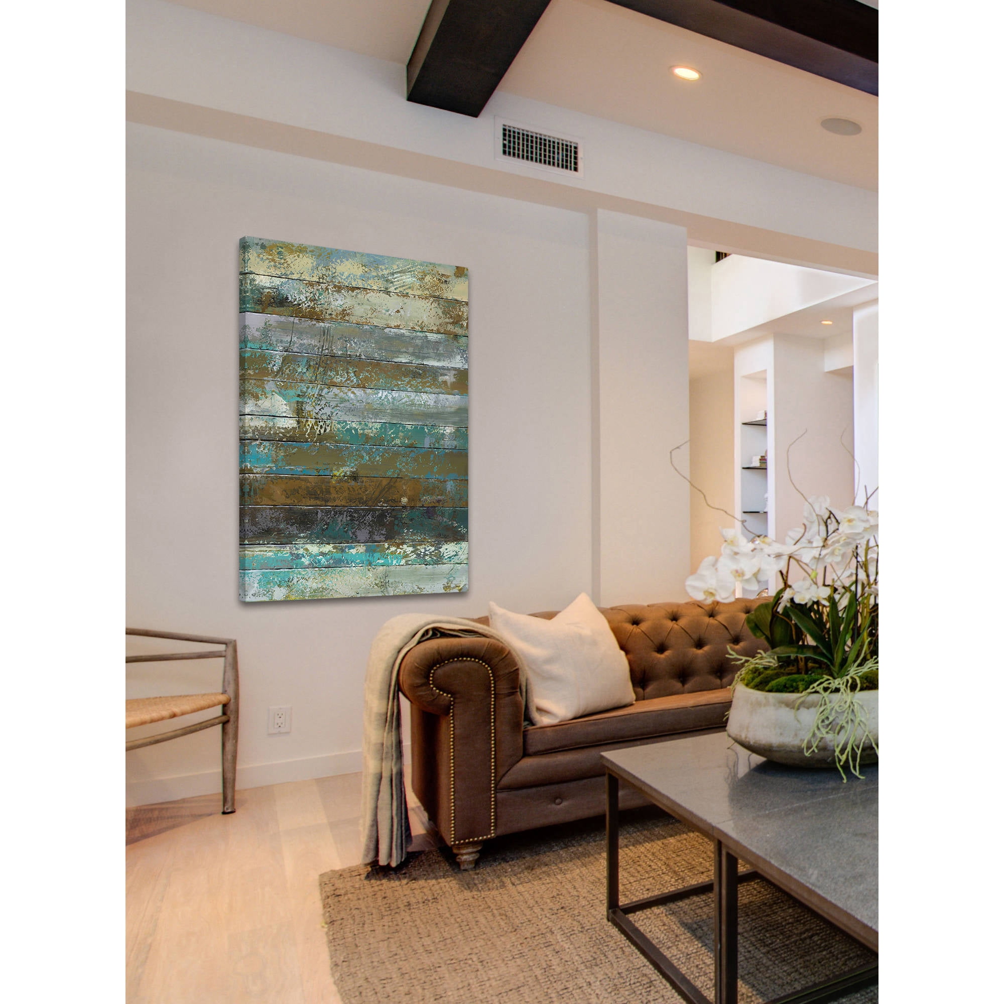"Beachwood II" Painting Print on Wrapped Canvas