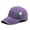 506_Purple, variant on QASIEATN Women's Everyday Wear Accessories Solid Color Embroidered Baseball Cap for Women Fashion Floral Printed Visor Hat Wonderful Ladies' Gifts