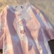 thumbnail image 1 of Verano nuevo estilo marea nacional estampado completo oso de dibujos animados Kawaii camiseta de manga corta mujer Retro suelta Harajuku Casual de gran tamaño Tan Jianjun unisex, 1 of 2