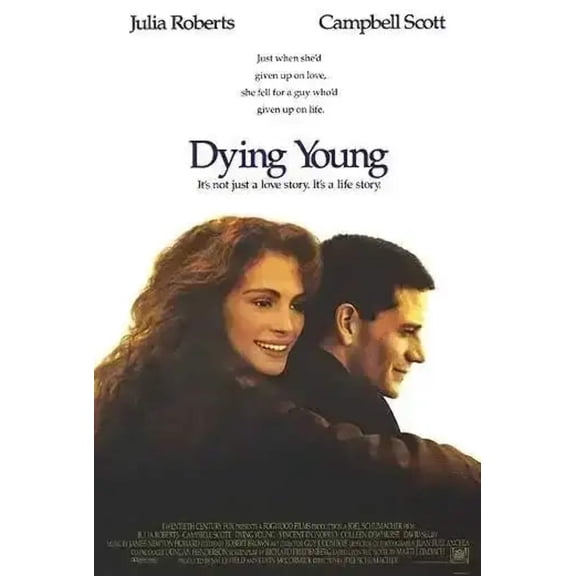 Dying Young full size 27x40 movie poster (Julia Roberts)