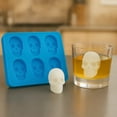 thumbnail image 7 of Shoreew Skull Ice Mold Butt Silicone Ice Cube Mold 6-Cell BPA-Free Ice Cube Maker Dishwasher Safe Ice Mold for Whiskey Cocktails Juice, 7 of 7