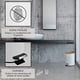 thumbnail image 3 of Papelera de baño de 3 litros | Papelera con pedal con cierre suave | Cubo para cosméticos de diseño elegante con tapa de madera de bambú | Blanco, 3 of 7