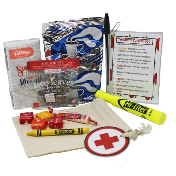 New Teacher Survival Kit with Funny Instruction Card - Walmart.com
