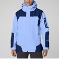 thumbnail image 5 of WTOBBY Ladies' Loose Comfortable Windproof Waterproof Outdoor Jacket, Ideal for Casual Fashion, Hiking, and All-Season Use,Light Blue XL, 5 of 5