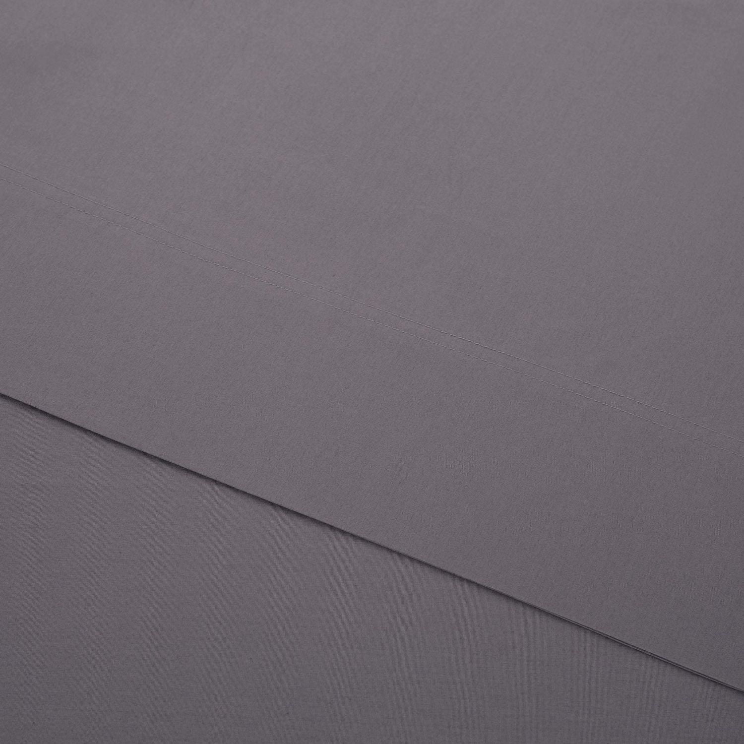 Hometrends 300 TC Brushed Percale Fitted Sheet