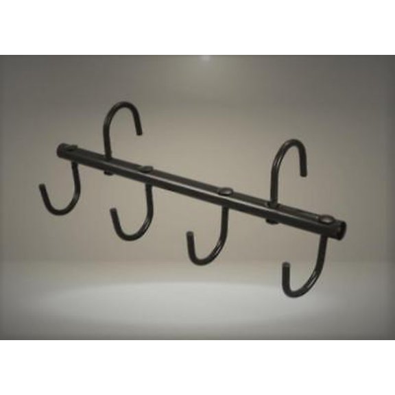 Tough1 Traveling Tack Rack 17 Long Black