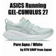 thumbnail image 1 of ASICS Women Running Shoes GEL-CUMULUS 27 1012B772.300 Pure Aqua / White, 1 of 6