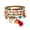 SY0452-1, variant on Bohemian Wood Beaded Bracelets For Women Ethnic Tassel Elephant Multilayer Bracelet Charm Pulseiras Candy Color Creative Gift Home Christmas Decor