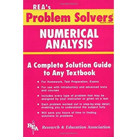 Numerical Analysis Problem Solver, Used [Paperback]