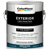 ColorPlace Classic Exterior House Paint, Semi-Gloss, Medium Base, 1 Gallon