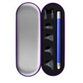 thumbnail image 1 of Selector de diamantes de imitación para uñas con luz LED, pintura de diamantes 5D DIY TFixol  azul y 1, 1 of 7