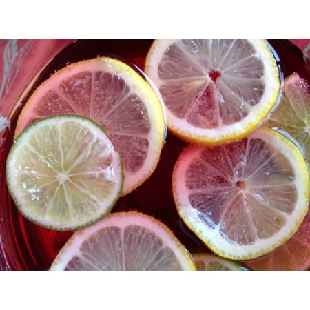- LAMINATED POSTER Slice Fresh Citrus Fruits Lemon Fruit Healthy Poster Print 24 x 36