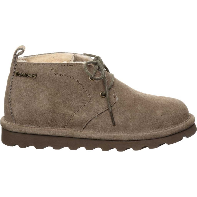 BearPaw Tan Suede Chukka Boots Bearpaw Skye Women's Leather Chukka Boots - 2578W  main image 4