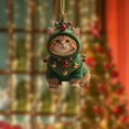thumbnail image 7 of 1Pc Cat Christmas Ornament,2D Realistic Cats Ornaments for Christmas Tree -Acrylic Kitten Ornament Decor,Gifts for Cat Lovers Women&Men Pet Memorial Keepsake,Christmas Tree Acrylic Hanging Pendant, 7 of 7