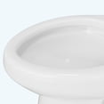 thumbnail image 5 of 19 Inch ADA Comfort Height Elongated Toilet Bowl Only, Upgraded Power Flush with Top Dual Flush Buttons, No Seat, Includes Internal Fill/Flush Valve Kit, Easy Replace Toilet Bowl for Bathroom Remodel, 5 of 6