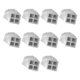 thumbnail image 1 of 50pcs Floor Drain Sticker, Disposable Shower Drain Hair Catcher, Disposable Floor Drain Sticker,Disposable Drain Covers, 1 of 5