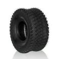 YTBW 2 Turf Tires Lawn Mower Tractor 4 Ply Rated 15X66 15X6X6 Tubeless