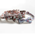 thumbnail image 5 of Collar de perro de 2 piezas con diseño de flores, ajustable, de nailon, adecuado para perros pequeños y medianos, 5 of 5
