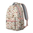 thumbnail image 2 of Hedgehogs and Red Mushrooms Snails Pattern Backpack for School,Cute School Bag,Schoolbag with Adjustable Shoulder Straps & Padded Back,15.3"x11"x7.1".﻿, 2 of 6
