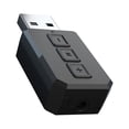 thumbnail image 4 of Adaptador Bluetooth 4 en 1, transmisor/receptor de Audio Bluetooth 5,0 para auriculares de coche, teléfono móvil estéreo, 4 of 5
