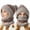 Gray, variant on Winter Hat And Scarf Set for Women With Ear Flaps Color Block Warm Thick Hats Two Piece Set