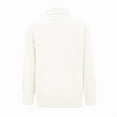 thumbnail image 4 of Women'S Loose Long-Sleeved Solid Color Sweater Classic Autumn and Winter Sweater White S, 4 of 6