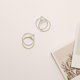 thumbnail image 2 of 10pcs Stainless Steel Round Open Back Bezel Frames DIY Hollow Pendant Frame Settings for Resin Casting DIY Jewelry Making Accessories, 2 of 4