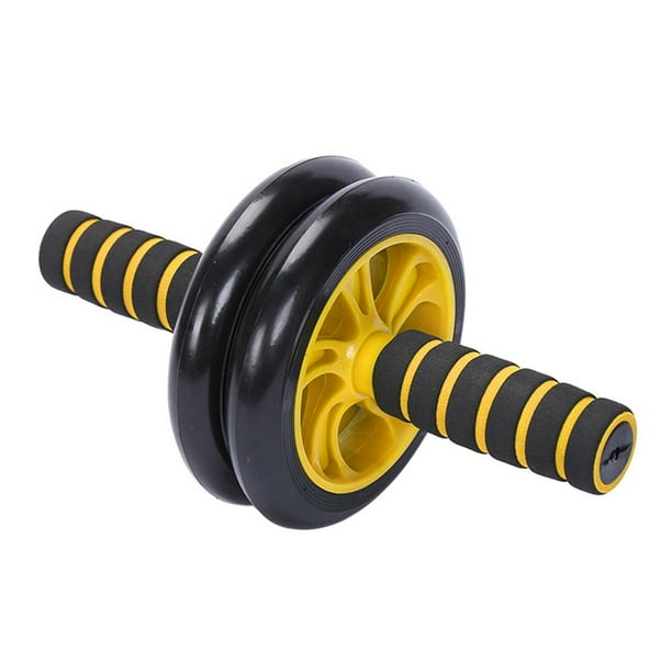Doublewheeled Rollers with mat Abdominal Wheel Ab Roller Muscle