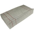 thumbnail image 3 of CleanAide Serviette en Microfibre Argentée avec Rayures Rouges 16 par 16 Pouces Lot de 12, 3 of 5