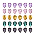 thumbnail image 1 of EeaseCA 50pcs 10x14mm Crystal Claw Glass Rhinestones DIY Sewing Rhinestones Water Drop Sew On Claw Rhinestones Teardrop for Garment (Mixed Color), 1 of 7