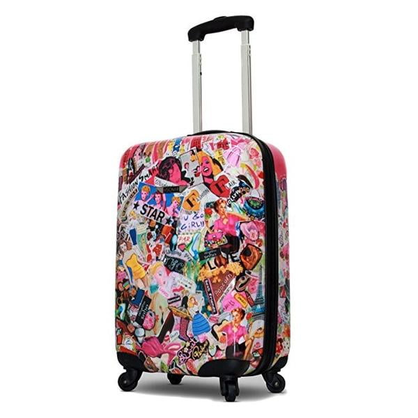 pink suitcase walmart