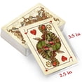 thumbnail image 2 of Hungry Minds The Game Playing Cards Themed - Baraja de 54 cartas de póquer profesionales - Baraja estándar coleccionable - Juego de cartas vintage, 2 of 5