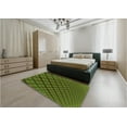 thumbnail image 4 of Ahgly Company Indoor Rectangle Patterned Dark Forest Green Area Rugs, 2' x 3', 4 of 6