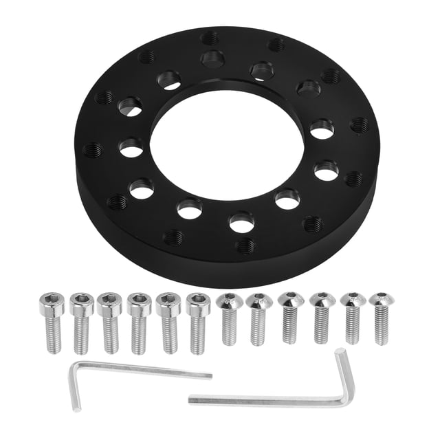 1 juego de placa adaptadora de volante de 70 mm compatible con Logitech G25 G27 G920, adaptador de cubo de volante para juegos de carreras, mejora tu experiencia de carreras