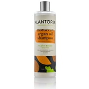 Plantoria Moroccan Argan Oil Shampoo | Plant Based Pure Vegan Organic Anti Dandruff & Frizz Hair Products for Women, Men, Teens, Kids | Natural Hair Shampoo With Coconut, Argan, Jojoba, Vitamin E