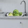 thumbnail image 6 of i Kito Over the Sink Colander Strainer Basket, Sink Handle Stand Colander Stainless Steel, 6 of 7