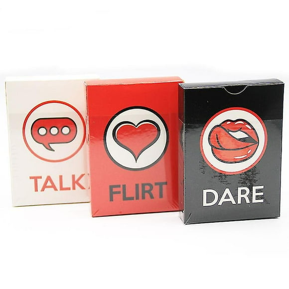 Talk Flirt Dare Party Game Card,board Game, Suitable For Drinking And Party