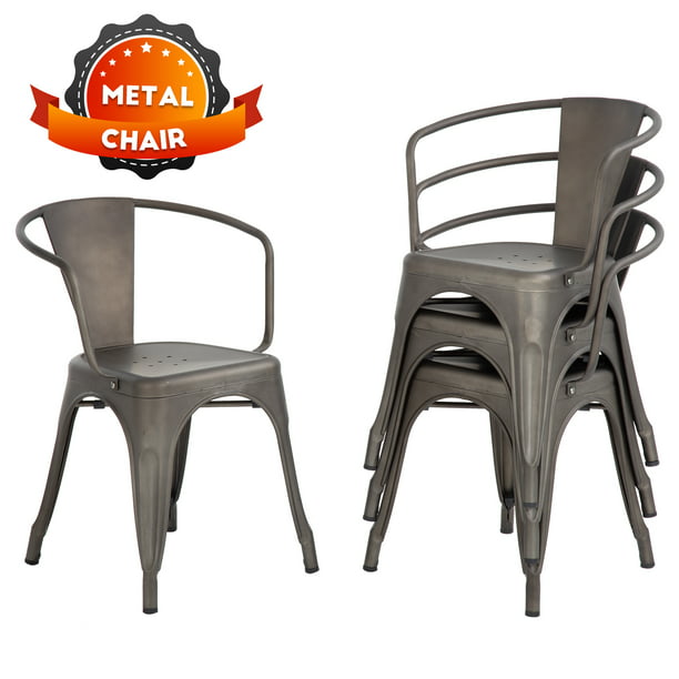 Dining Chairs Set Of 4 Indoor Outdoor, 18 Inch Seat Height Dining Chairs