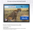 thumbnail image 2 of ArtToFrames 38x26 Inch - 97x66 CM Black Puzzle Frame for 2000 piece Puzzles.1.25 Inch Custom MDF Puzzle Frames, Black - Comes with Economy Acrylic, 2 of 7