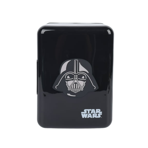 Star Wars Darth Vader 4L 6-Can Mini Fridge, Black