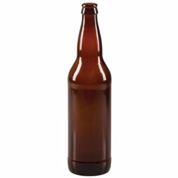 22 oz Beer Bottles- AMBER- Case of 12