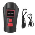 thumbnail image 3 of Headlight ABS Red Night Riding Light Cycling Flashlight Waterproof USB Rechargeable Headlight With Speaker ANGGREK BJ2716, 3 of 8