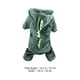 thumbnail image 2 of Ropa cómoda de forro polar coral para cachorros con diseño de dinosaurio, 2 of 7